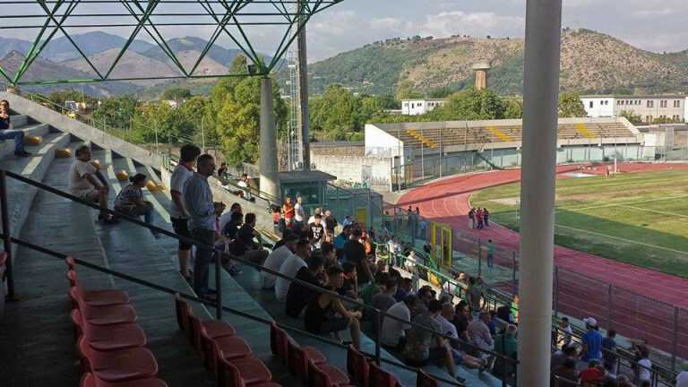 Città di Nocera-Valdiano: ancora chiuso il settore Curva