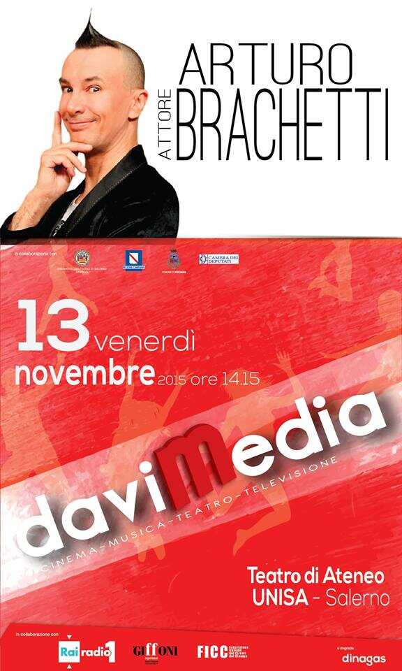 Unisa. Arturo Brachetti ospite a Davimedia MasterClass Unisa. Arturo Brachetti ospite a Davimedia MasterClass