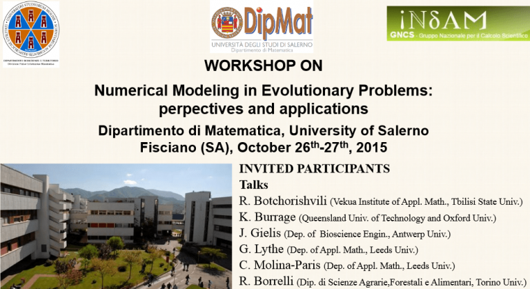Unisa, workshop per gli studiosi che utilizzano la matematica nella propria ricerca scientifica