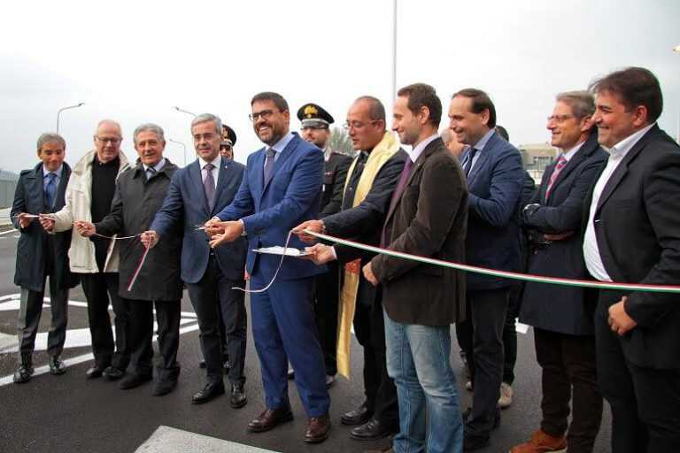 Unisa. Inaugurata la  nuova rotatoria Varco Sud al campus di Fisciano