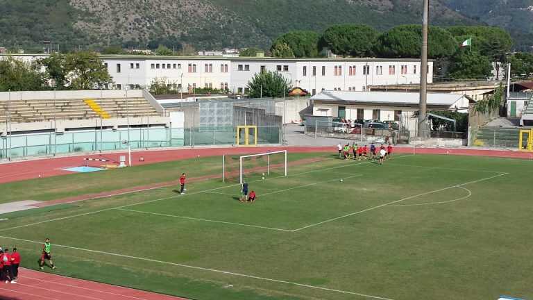 Seduta di allenamento per il Città di Nocera: fermi ai box Mozzillo e Scibilia