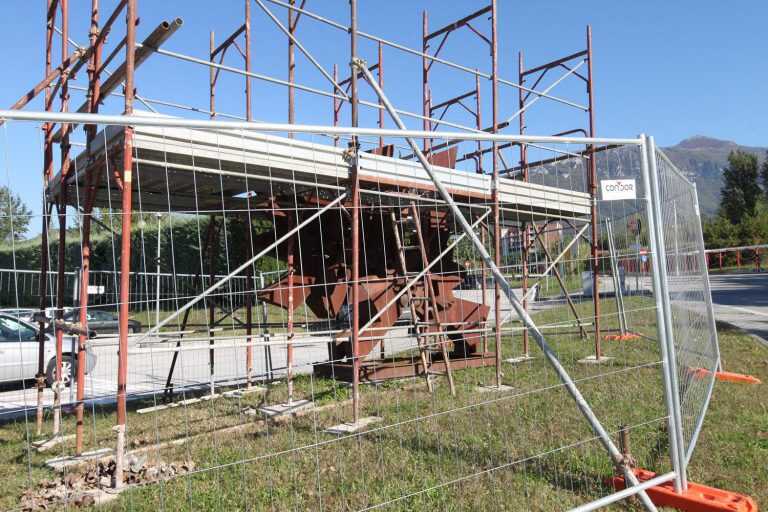 Università di Salerno. Restauro di “Furia Selvaggia”