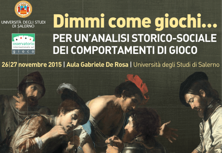 Unisa. 26 e 27 novembre incontri e convegni “Dimmi come giochi”