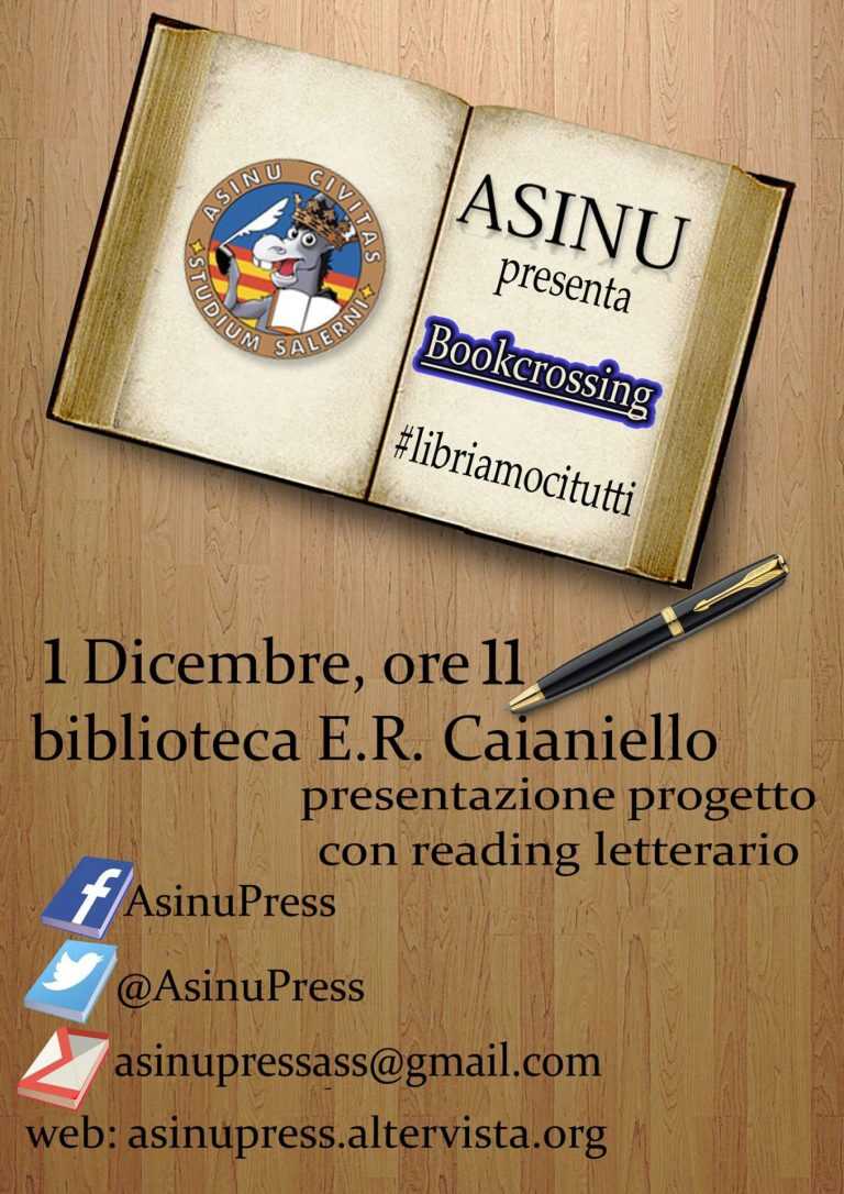 Unisa. Seconda edizione del bookcrossing “Libriamoci tutti”