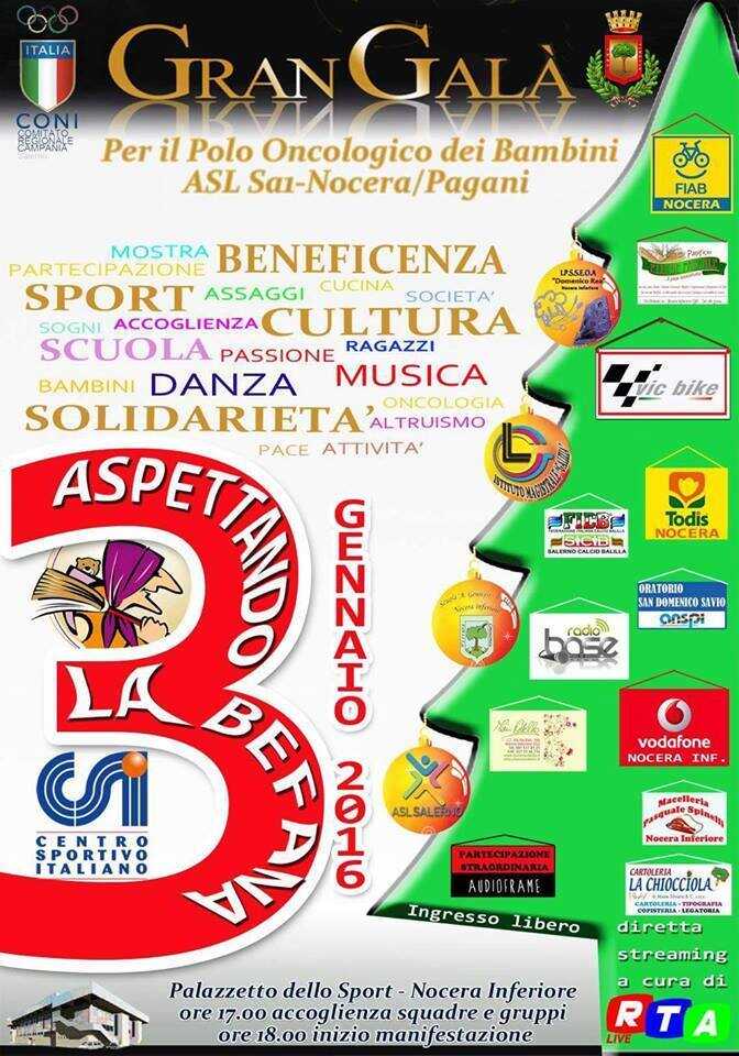 Nocera Inferiore. Il 3 gennaio Gran Galà di beneficenza per il Polo Oncologico