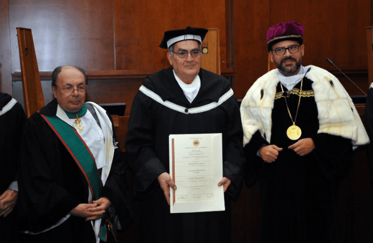 L’Unisa conferisce la Laurea  honoris causa al professore Giuseppe Cacciatore