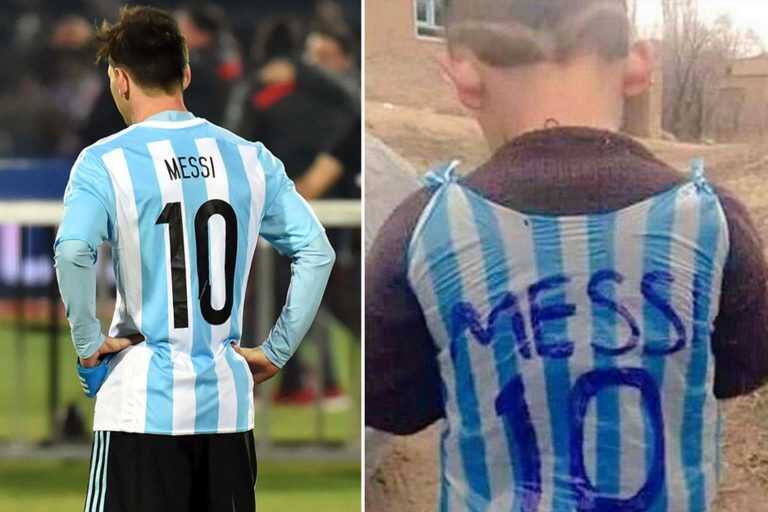 Iraq, il piccolo fan di Messi commuove il web