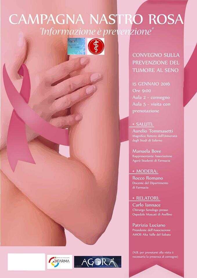 Unisa. Campagna Nastro Rosa. Informazione e prevenzione