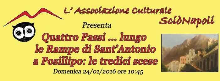 Domenica “Rampe di Sant’Antonio a Posillipo: le tredici scese”