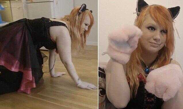 Si chiama Nano la ragazza convinta di essere un gatto