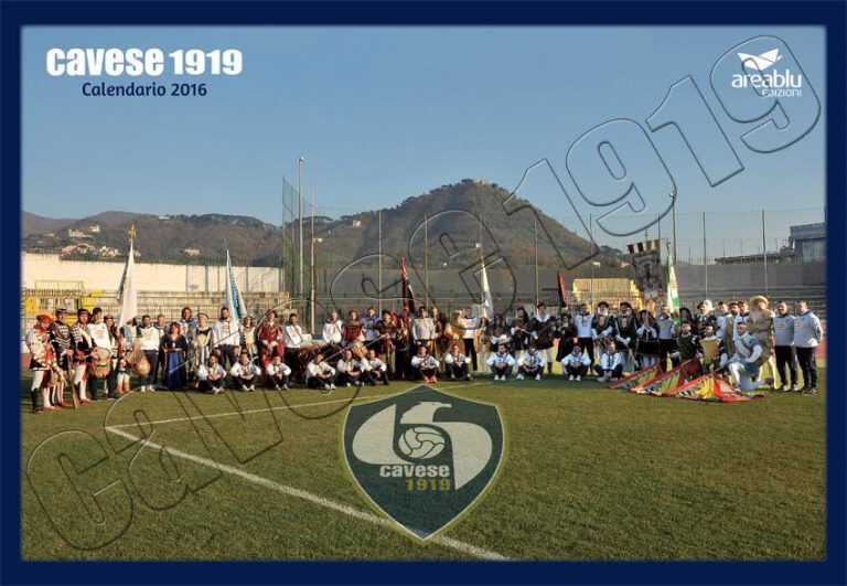 Cavese. Presentazione del calendario ufficiale 2016