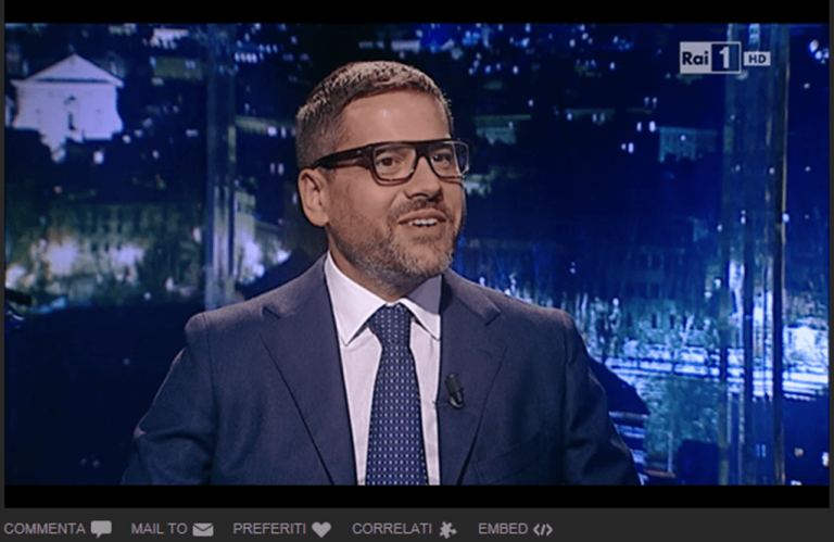 Unisa. Tommasetti in onda su Rai Uno nel programma “Sottovoce”