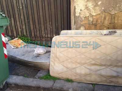 i materassi in via Sant'Erasmo