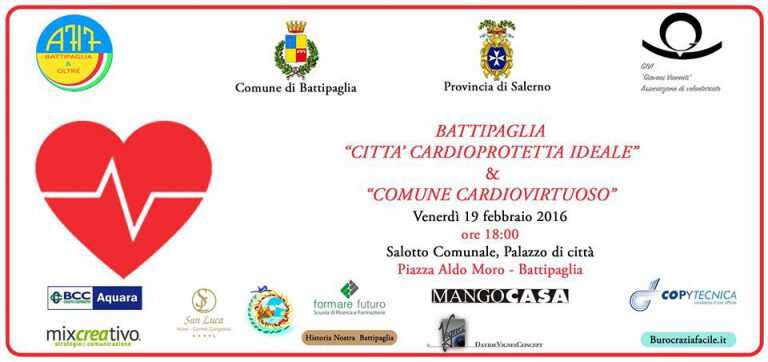 Convegno “Battipaglia città cardioprotetta ideale e comune cardiovirtuoso”