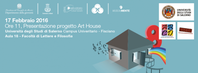 Eboli. Presentazione progetto Art House presso l’Università di Salerno