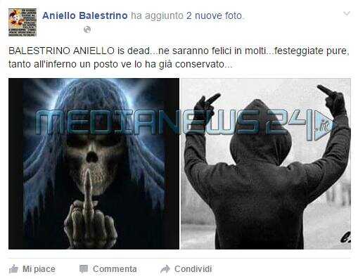 Si toglie la vita nella sua abitazione. Lo aveva annunciato su Facebook