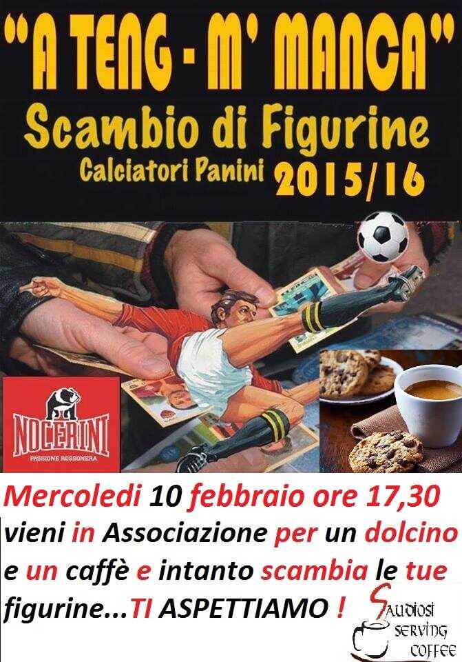 Nocera Inferiore. Domani nuovo appuntamento per lo scambio di figurine