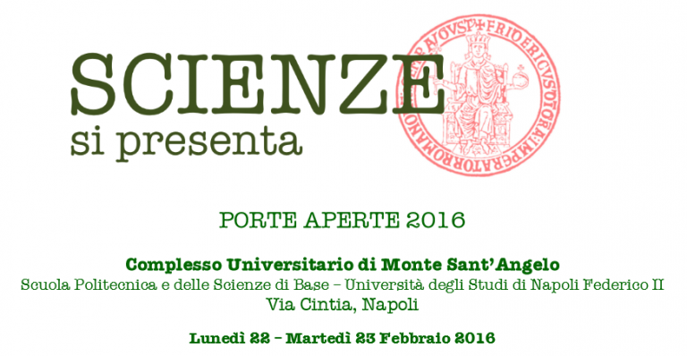 Unina. Open Day delle “Scienze di base”