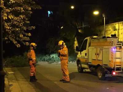 Via Trento Tortora 2 maltempo 28 febb