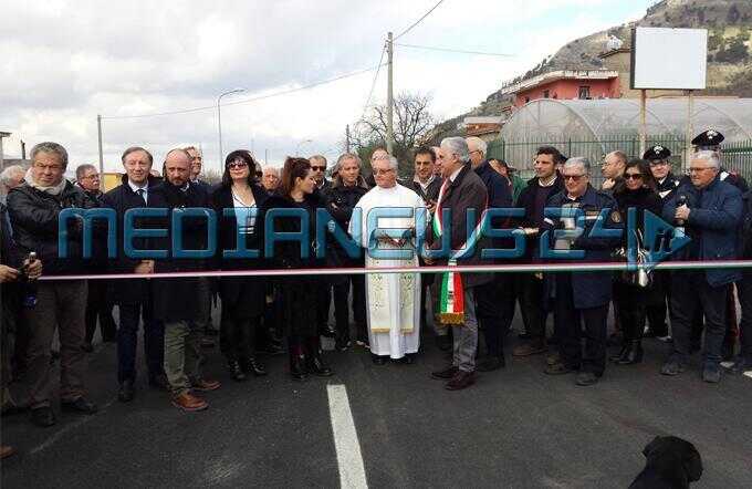 Sarno, riapre via Vecchia Lavorate