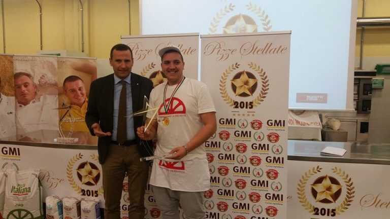 Pizze Stellate, 2′ posto per Vincenzo Della Monica