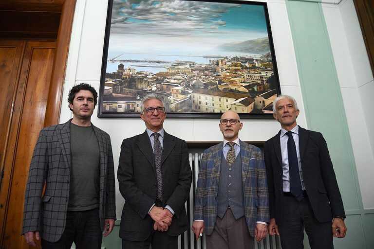 Al Comune di Salerno un’opera dell’artista Simone Piccioni