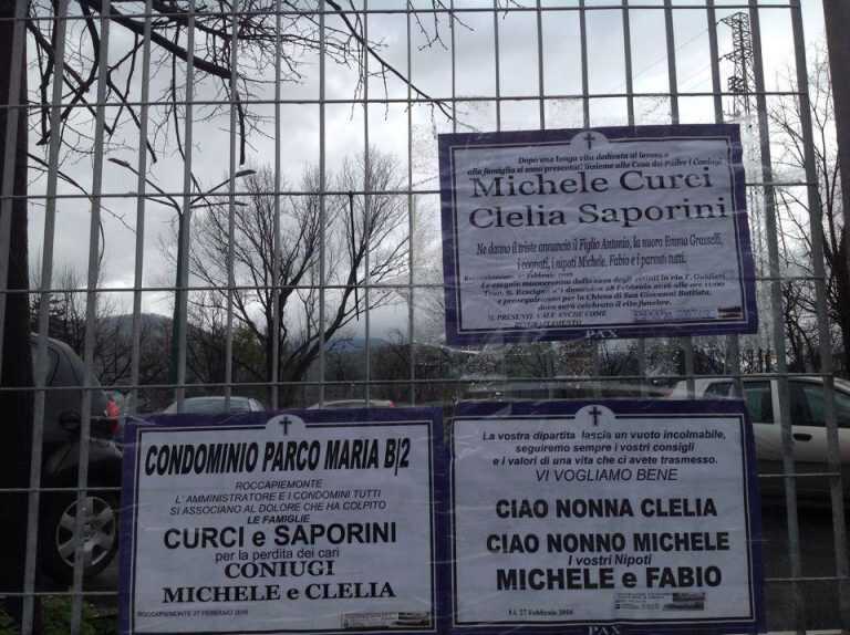 Dolore e commozione a Roccapiemonte, due coniugi anziani muoiono insieme