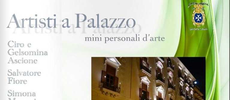 Salerno. Artisti a Palazzo, mini personali d’arte