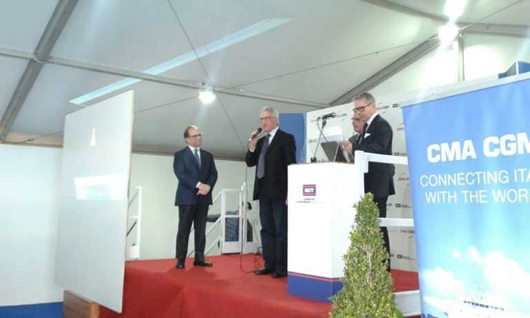 Salerno inaugura servizio Cma-Hapag dall’Estremo Oriente