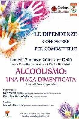 Baronissi e la lotta alle dipendenze