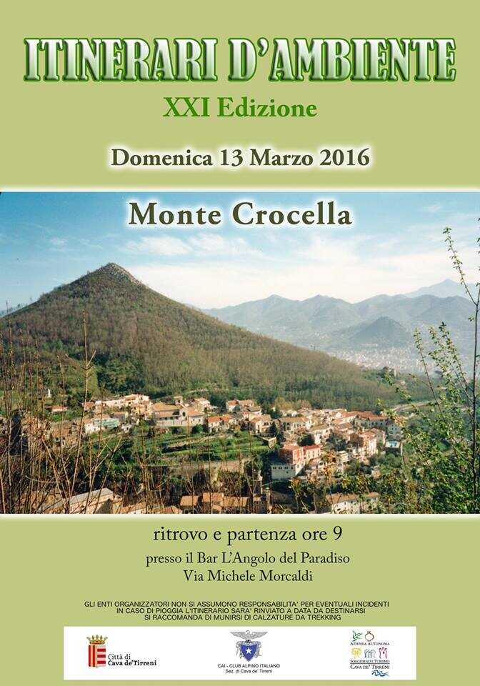 Itinerari d’ambiente XXI edizione. Verso monte Crocella