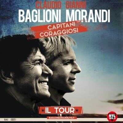 Capitani Coraggiosi Tour: Baglioni e Morandi in concerto al PalaSele