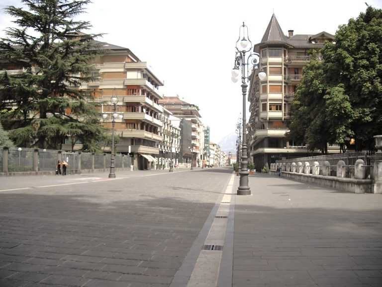 Avellino, Corso Vittorio Emanuele: progetto per l’intervento di riqualificazione