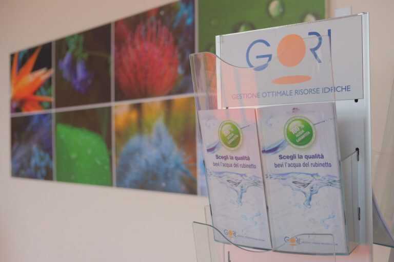 Punto informativo della Gori al Comune di Corbara