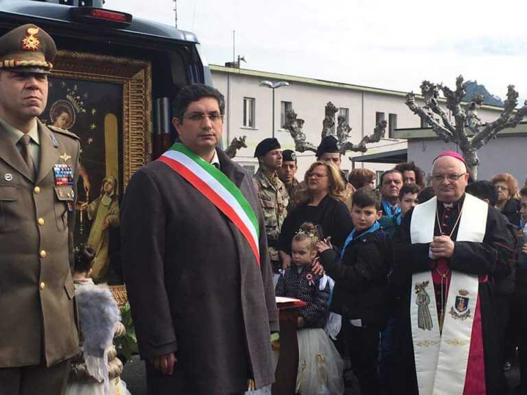 Il miracoloso quadro della Madonna di Pompei accolto a Nocera Inferiore