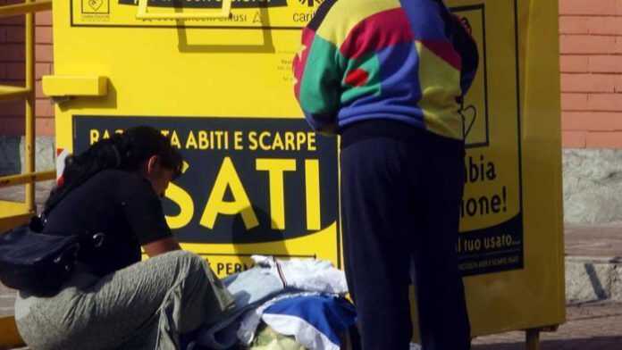 raccolta indumenti usati