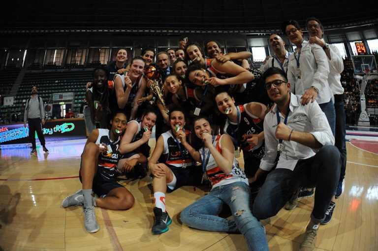 Basket: a Battipaglia lo scudetto femminile Under 20