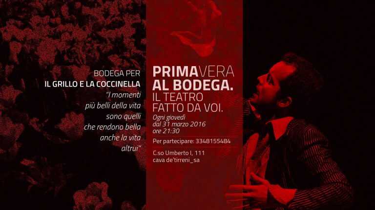 Al Bodega il teatro a cena, con retrogusto di solidarietà