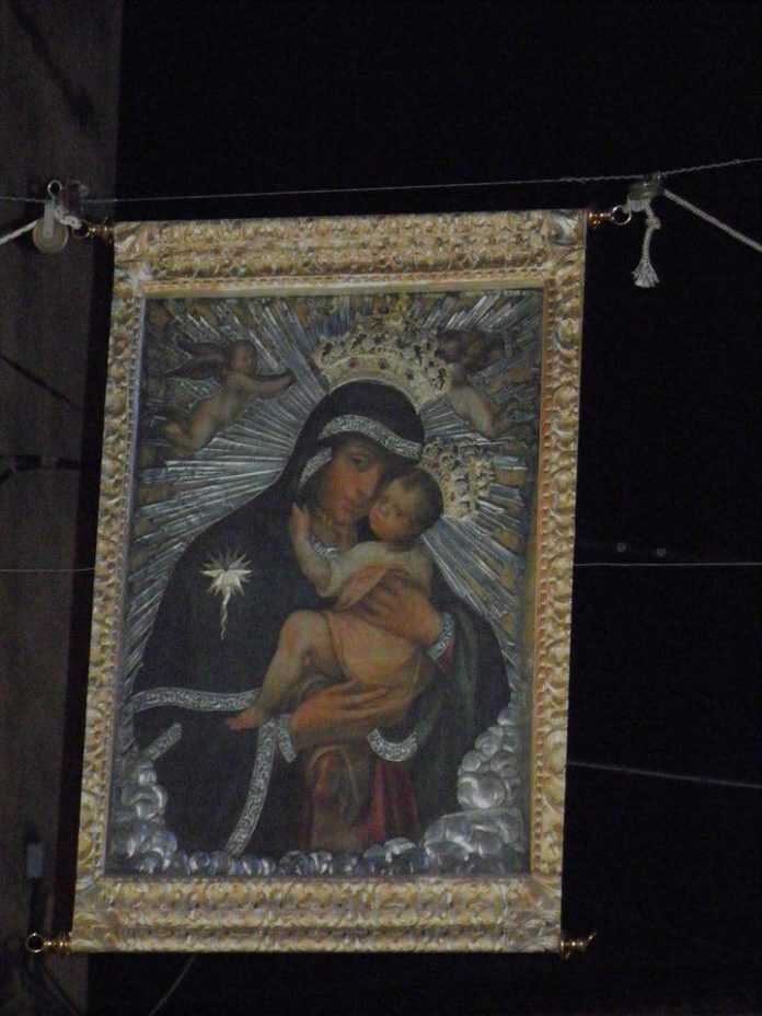 madonna delle galline alzata quadro