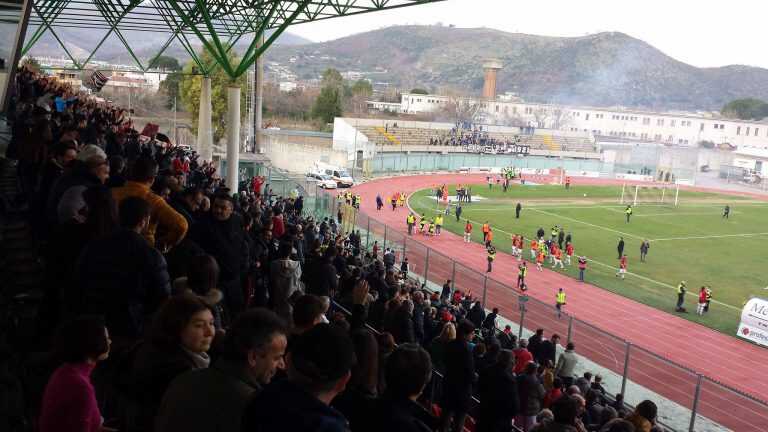 Città di Nocera, domenica minuto di raccoglimento per il tifoso Enrico D’Auria
