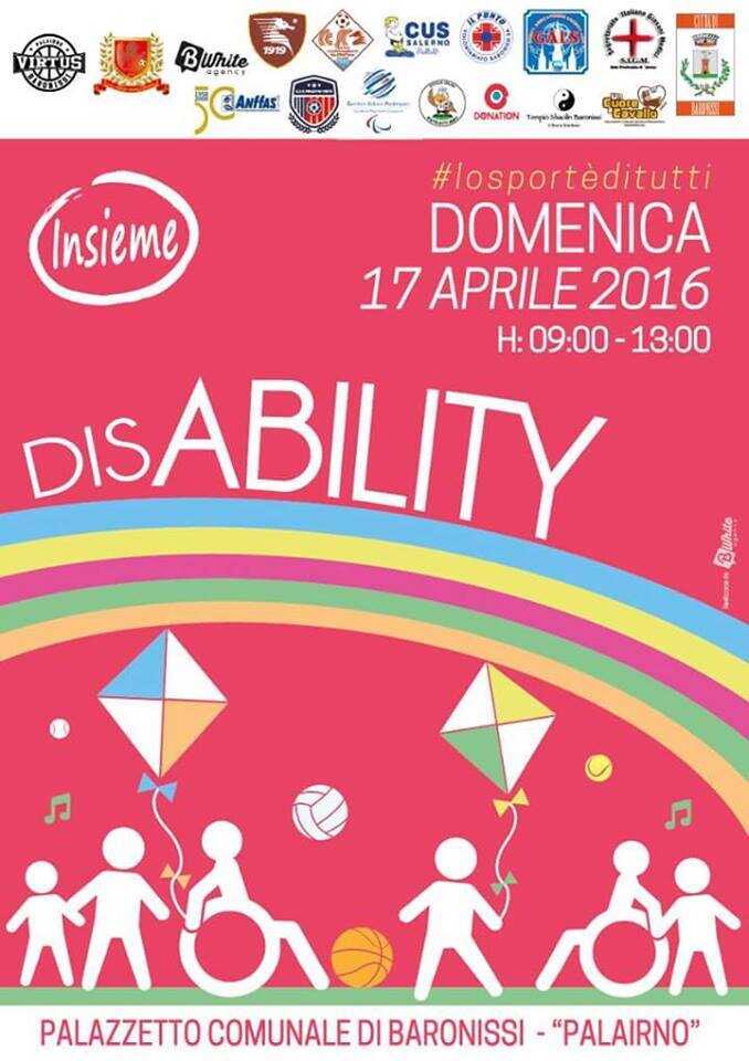 Disability: a Baronissi il progetto che promuove lo sport per i disabili