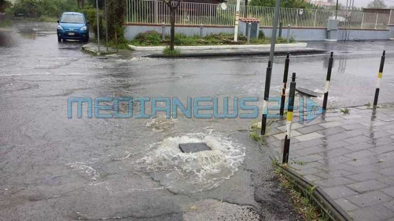 Maltempo, un’ora di pioggia fa “vacillare” l’intero agro