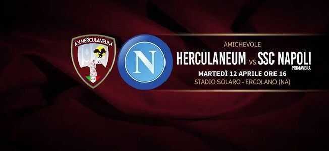 Herculaneum, amichevole di lusso domani al Solaro