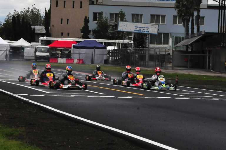 Karting, Sarno: battesimo bagnato per il nuovo circuito al Trofeo Grifone
