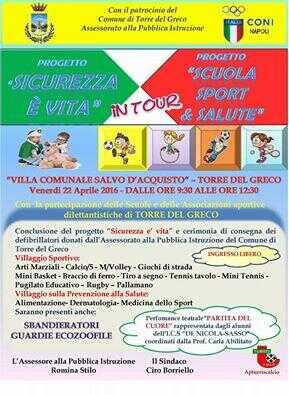 locandina progetto coni