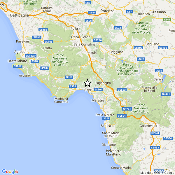 terremoto sapri