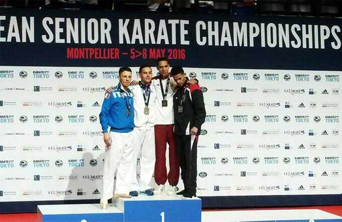 Karate: argento europeo per Gianluca De Vivo