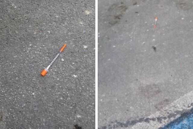 Siringhe in via Ferrante, genitori preoccupati