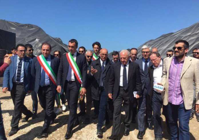 rifiuti ecoballe de luca