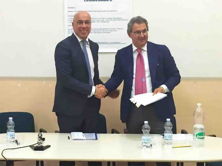 Confcommercio Nocera: protocollo di intesa con Confidi Centro Meridionale